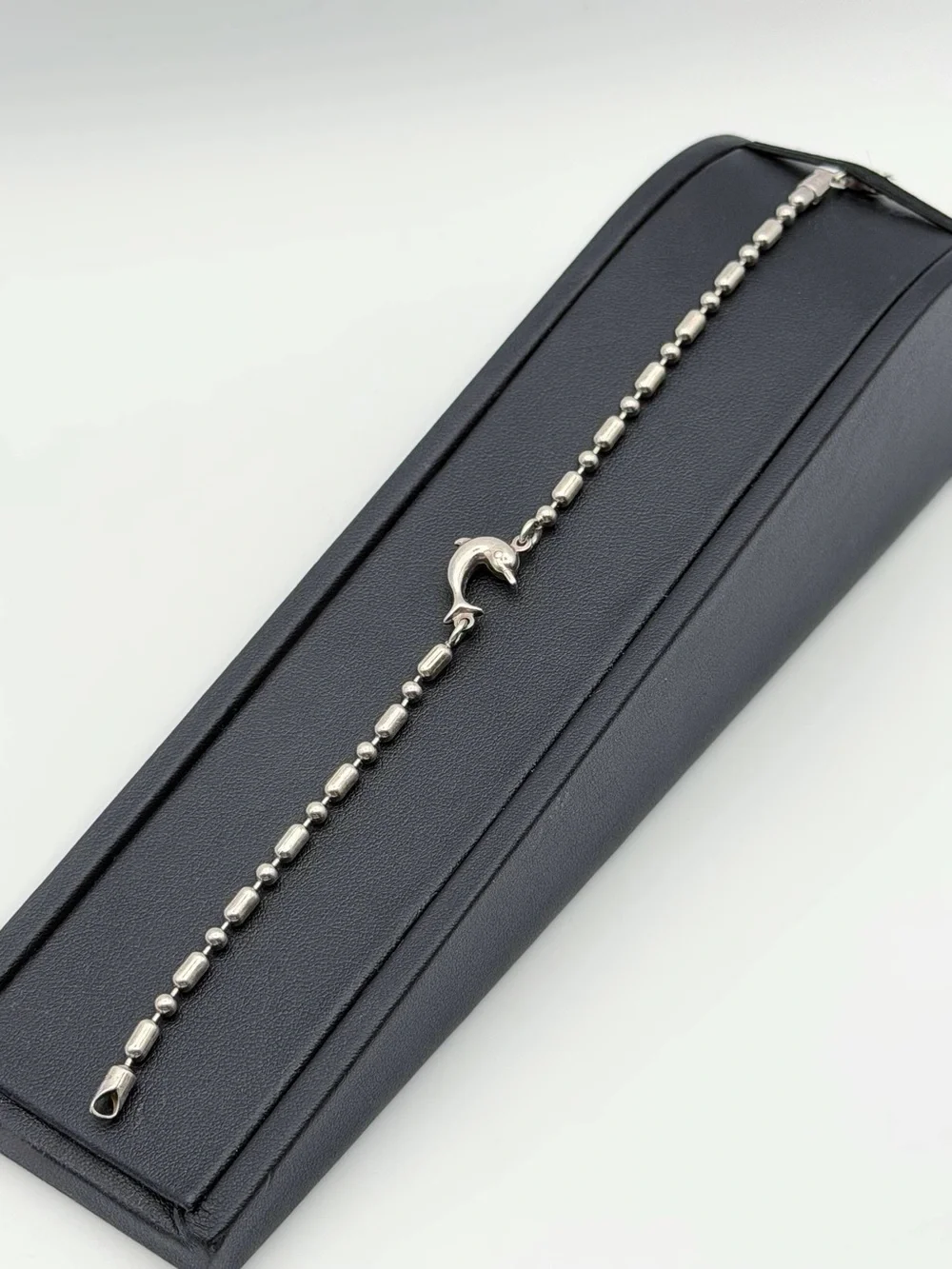 925 Sterling Silver Ocean Dolphin bracelet 8”